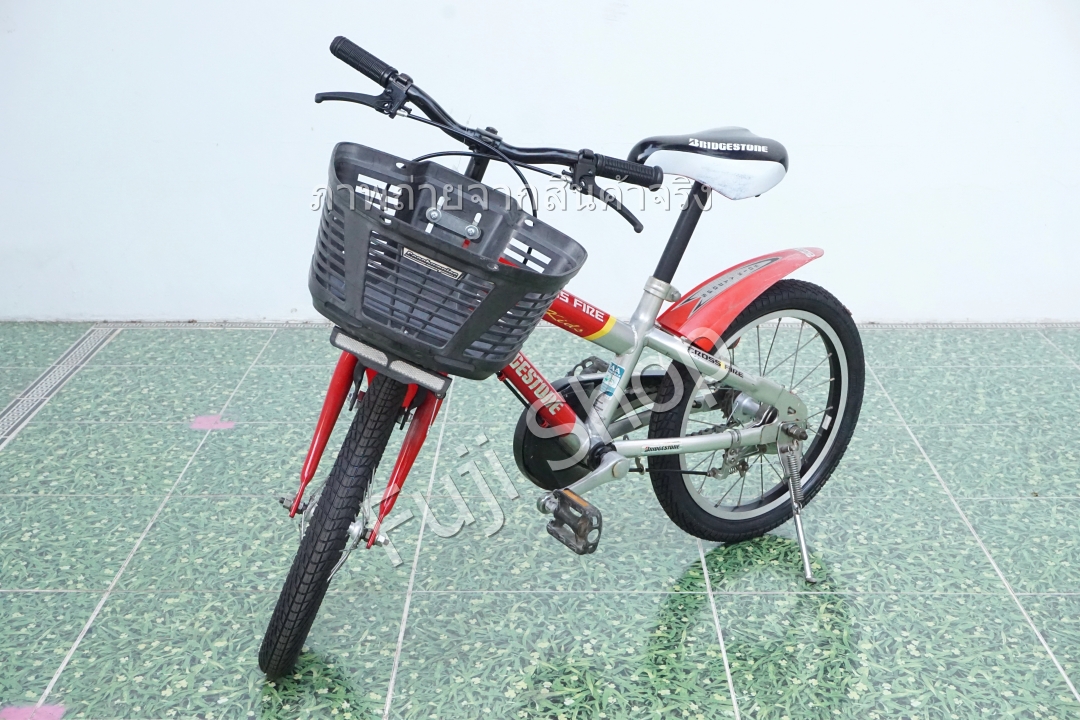 จักรยานเด็กญี่ปุ่น - ล้อ 16 นิ้ว - ไม่มีเกียร์ - Bridgestone - สีแดง [จักรยานมือสอง]