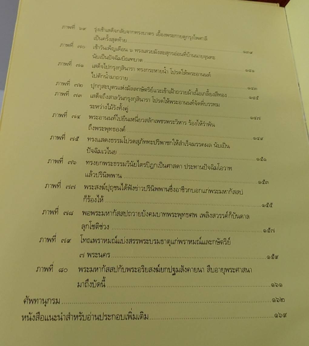 สมุดภาพพระพุทธประวัติ