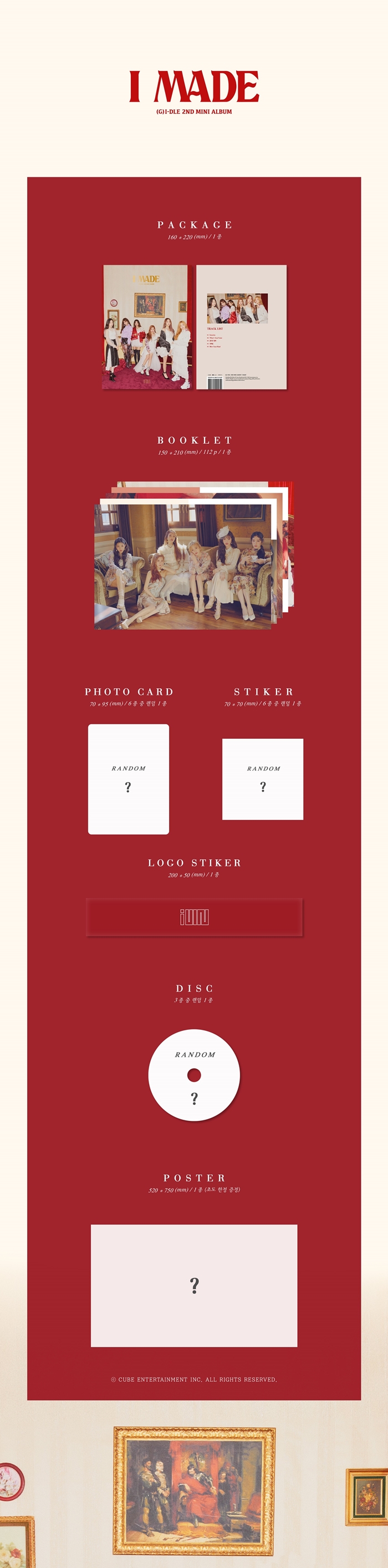 [PRE-ORDER] (G)I-DLE - 2nd Mini Album "I MADE"