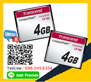 TransCend, Compact Flash Card, CF Card,4Gb,CF180,CF180,CF180i,Industrial Grade,Industrial Temp