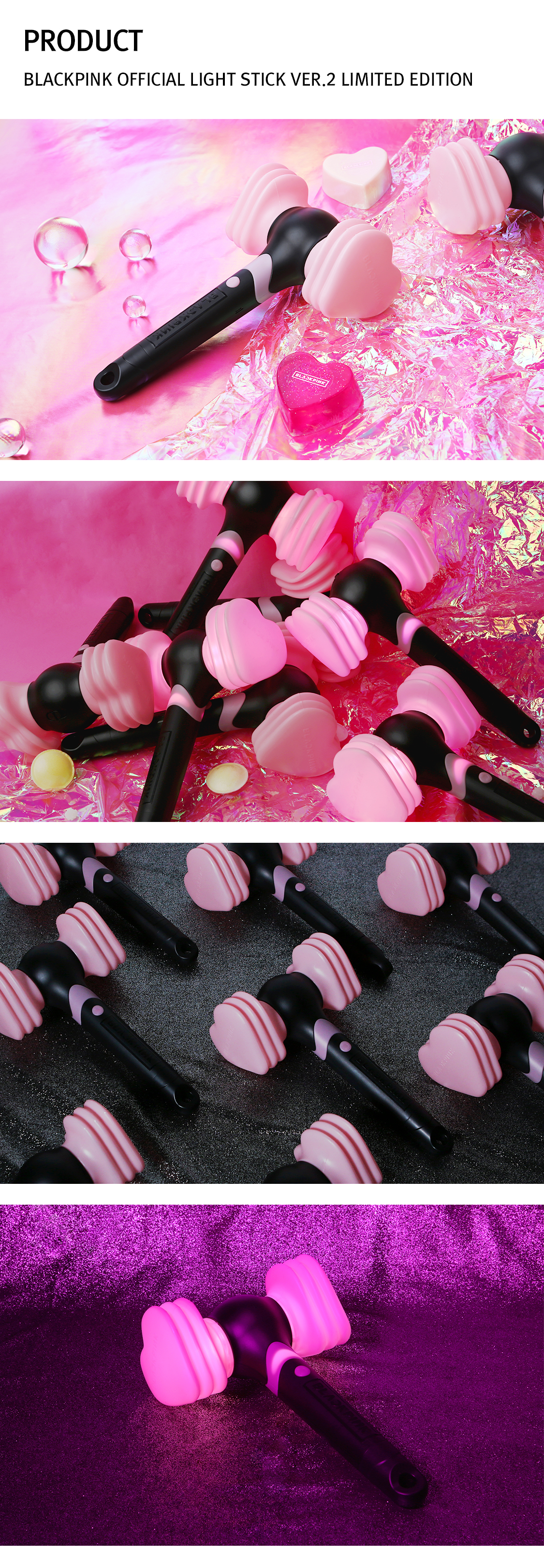 [PRE-ORDER] BLACKPINK OFFICIAL LIGHT STICK Ver.2 (LIMITED EDITION)