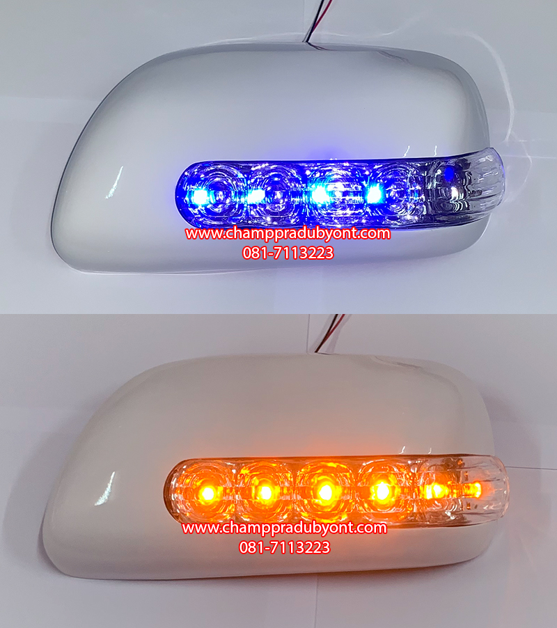 ครอบกระจกมองข้างมีไฟ TOYOTA VIOS 2007-2012 RCC