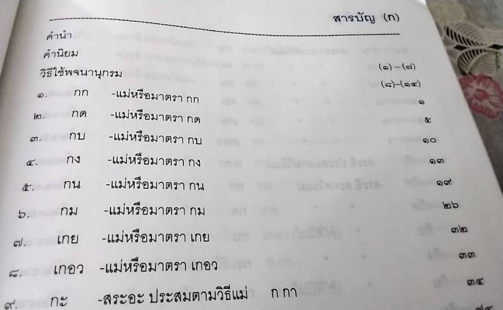 พจนานุกรม คำสัมผัส