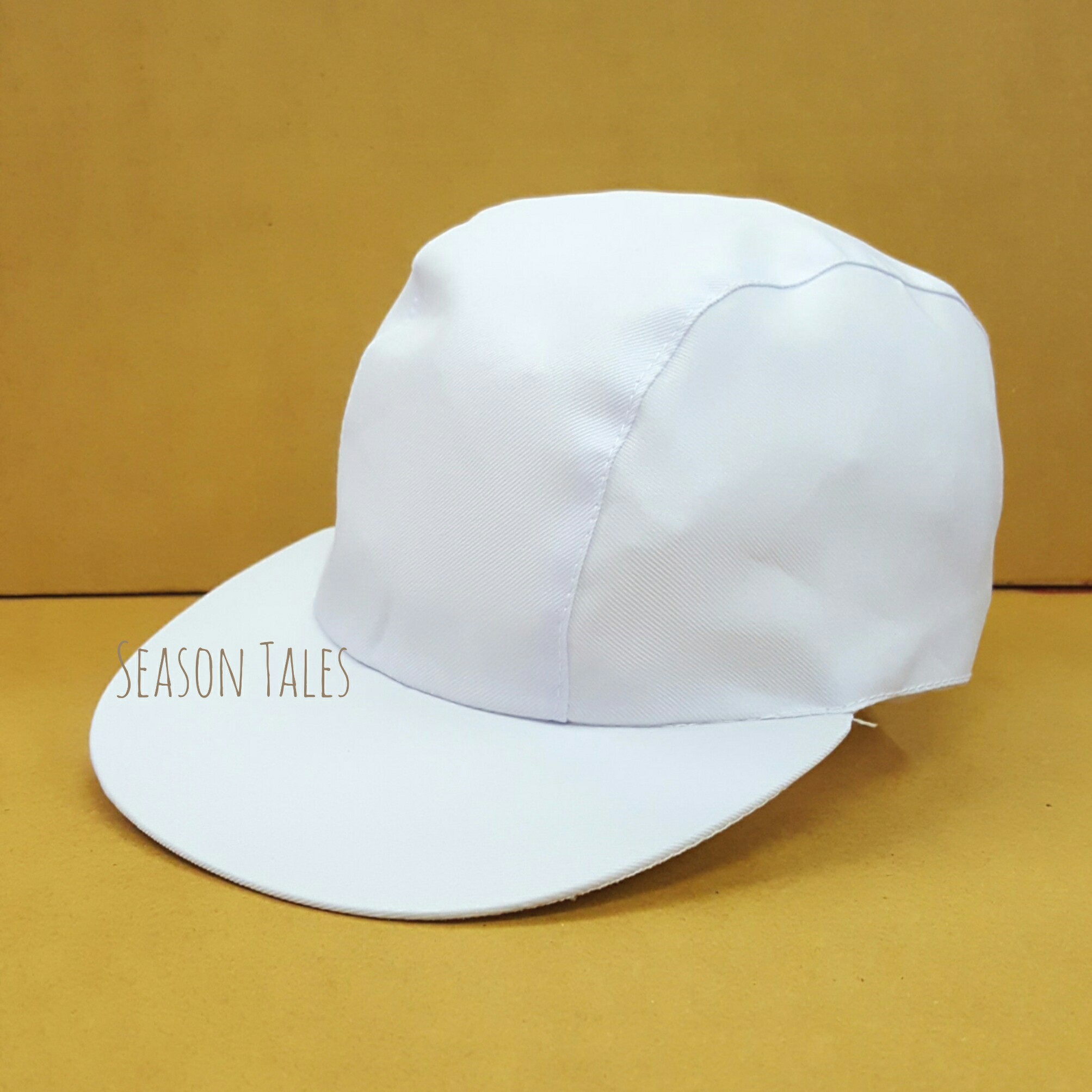 หมวกกีฬาสี หมวกแก๊ปกีฬาสี สีขาว (สั่งในเว็บไม่ได้ สั่งผ่านLine เท่านั้น)