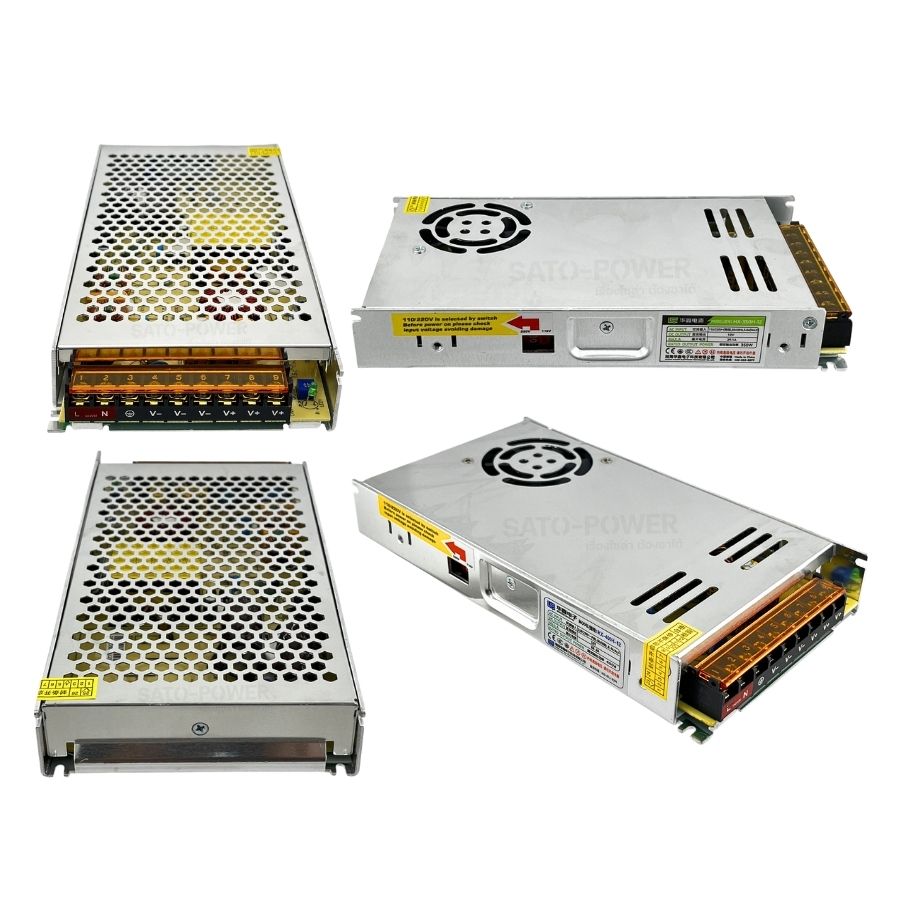 สวิทช์ชิ่งพาวเวอร์ซัพพลาย 12V | HX200W, HX350W, HX400W | ไฟเข้า 220Vac Power Supply