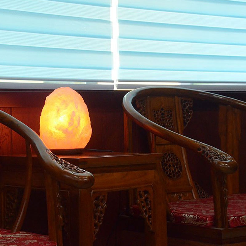 โคมไฟเกลือหิมาลายัน Himalayan Salt Lamp โคมไฟแก้ภูมิแพ้ หินเกลือหิมาลัย ป้องกันฝุ่นละออง ลดกลิ่นอับ ส่งฟรี!!!