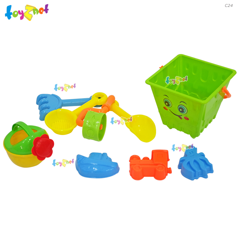 Toyznet ส่งฟรี ชุดตักทราย ถังปราสาท รุ่น C24