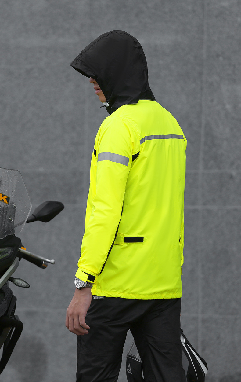 เสื้อและกางเกงกันฝน MOTOWOLF MDL0401