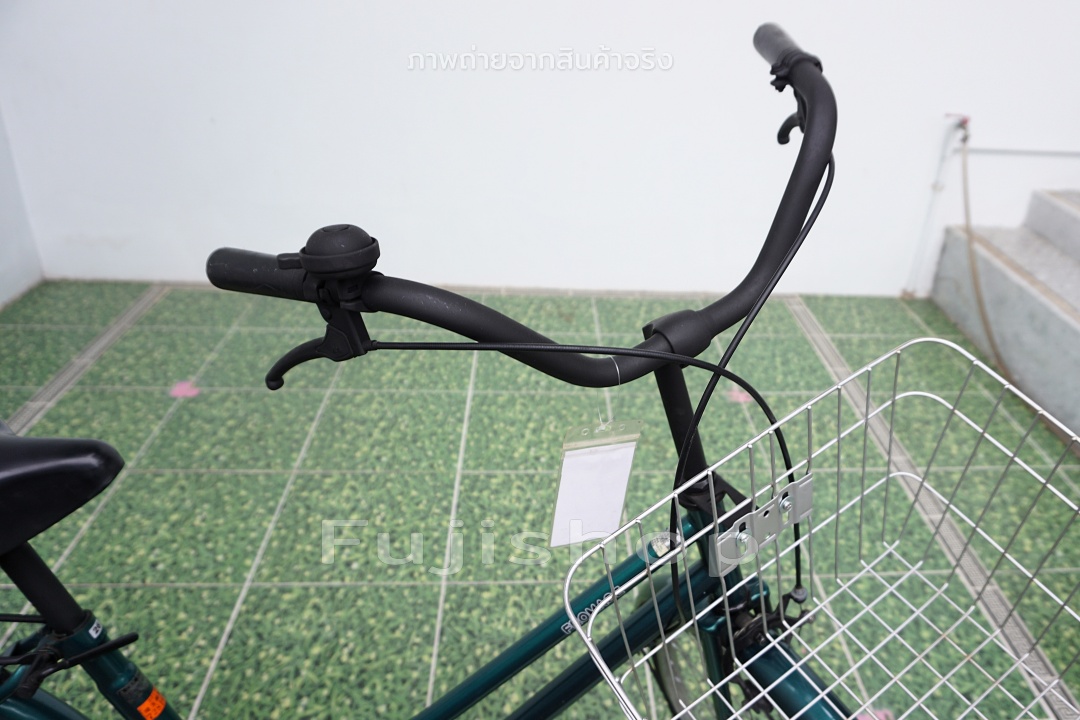 จักรยานแม่บ้านญี่ปุ่น - ล้อ 26 นิ้ว - ไม่มีเกียร์ - Fromage - สีเขียว [จักรยานมือสอง]