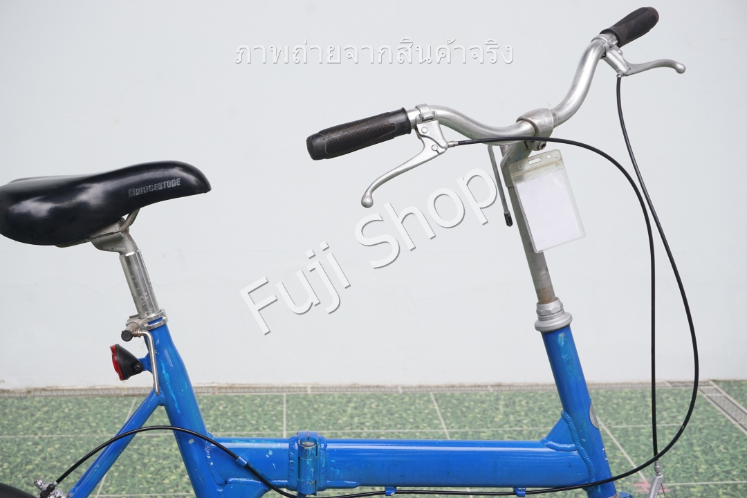 จักรยานพับได้ญี่ปุ่น - ล้อ 16 นิ้ว - ไม่มีเกียร์- อลูมิเนียม - สีน้ำเงิน [จักรยานมือสอง]