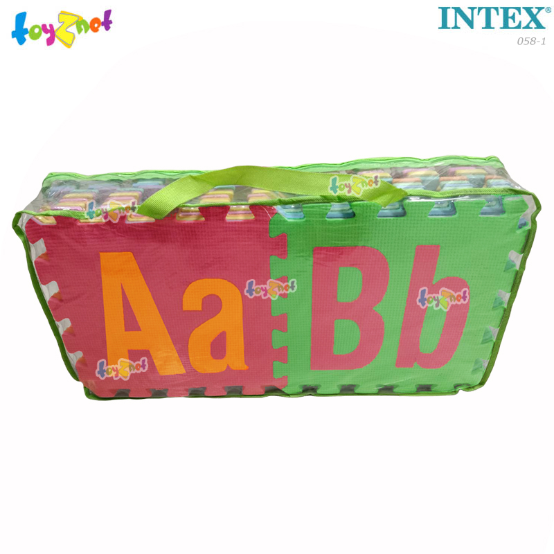 Toyznet ส่งฟรี แผ่นโฟมปูพื้น A-Z ตัวอักษร 30X30X1 ซม. (แพ็ค 26 ชิ้น) รุ่น 058-1