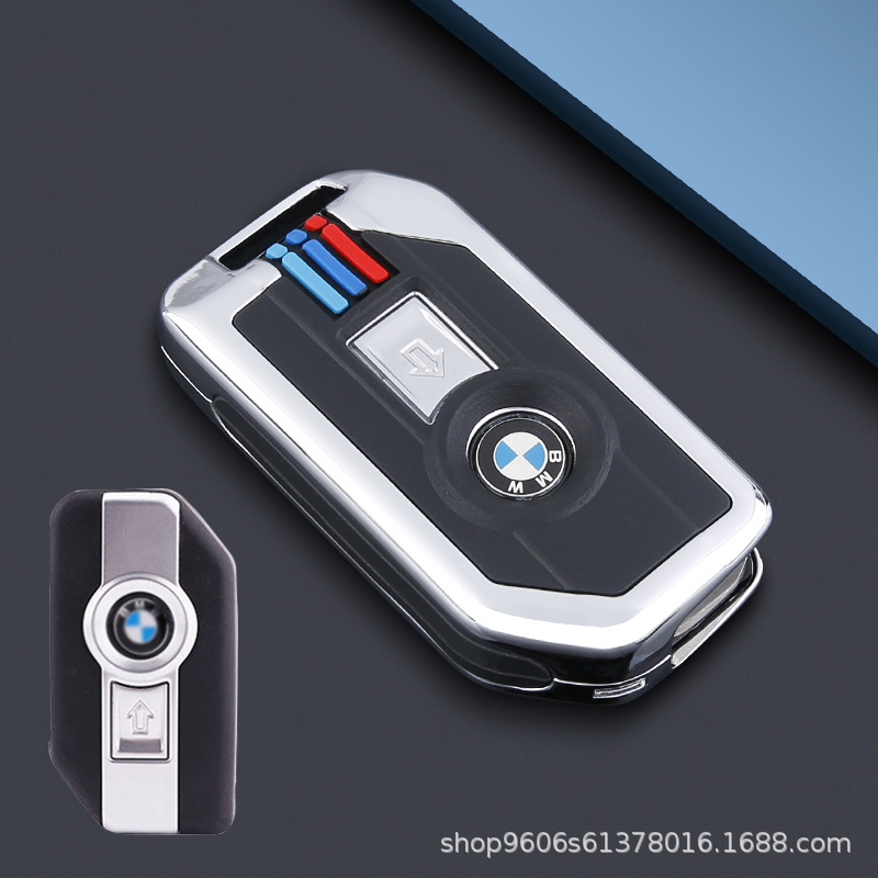 เคสซิลิโคน+อลูมิเนียม-หุ้มกุญแจkeyless สําหรับ BMW R1250-1200 gs gsa Adv C400gt f850 750gt