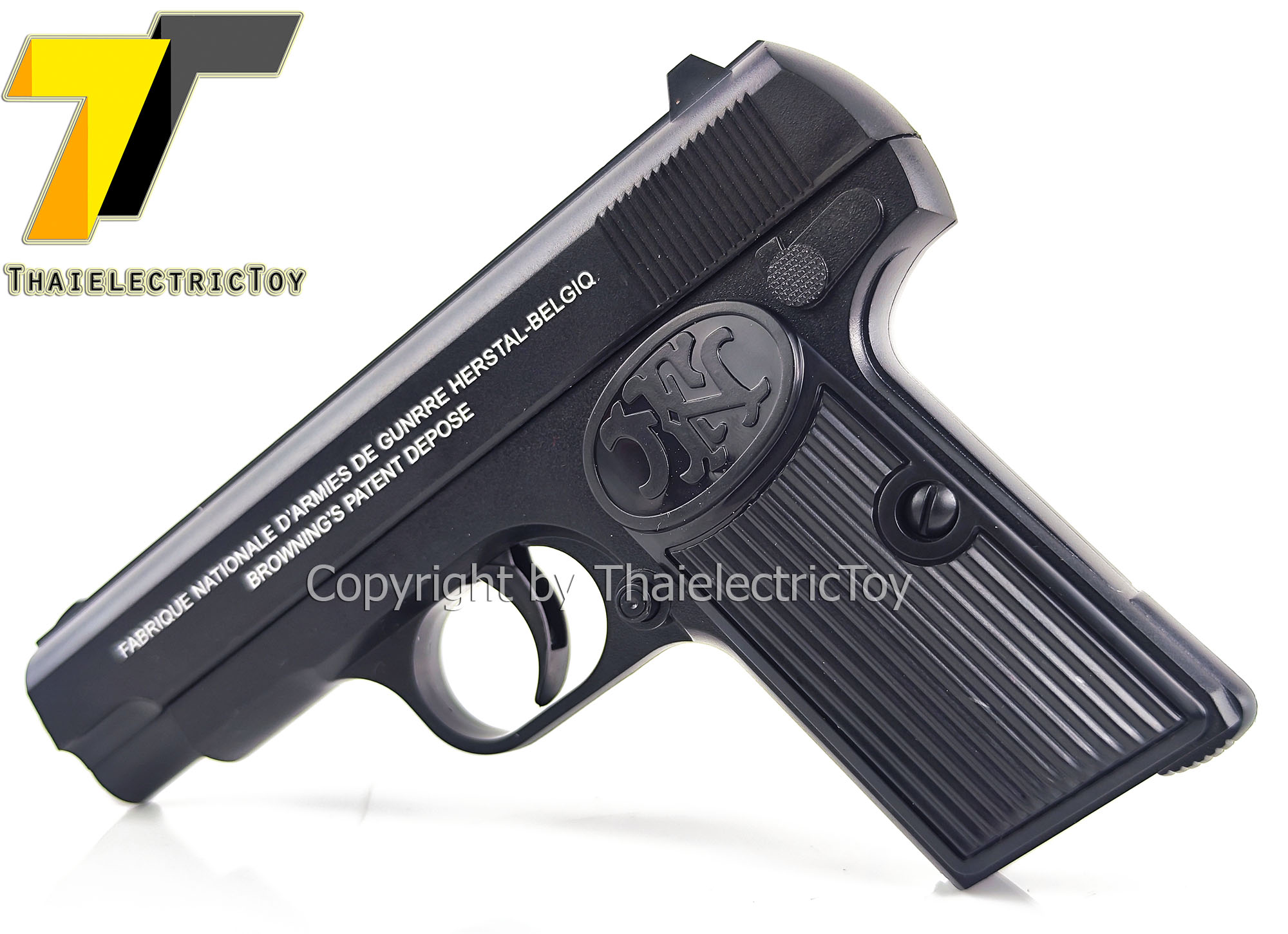 ปืนอัดลมพลาสติก K-17SE ชักยิงทีล่ะนัด หนัก 220 กรัม ลำกล้องยาว 6.5 นิ้ว.ใช้ลูกกระสุนพลาสติก 6 มิล