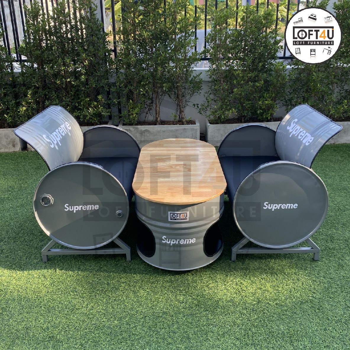 โซฟารับแขก Sofa Table Set : leather cushion / 2-4 seats