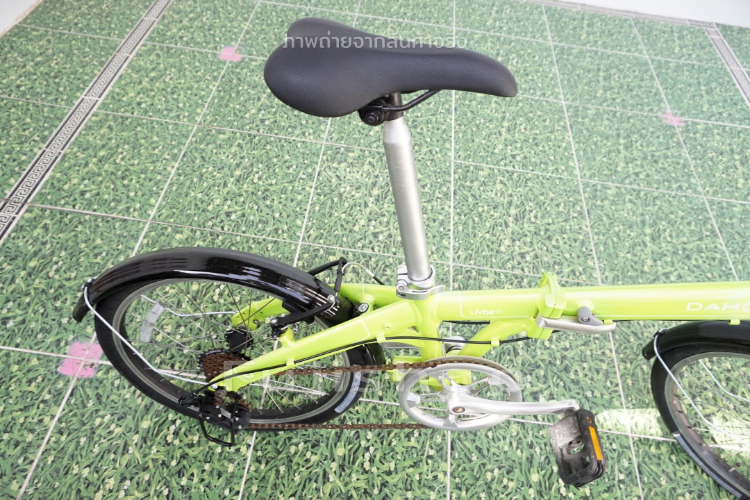 จักรยานพับได้ญี่ปุ่น - ล้อ 20 นิ้ว - เกียร์ 7 สปีด - อลูมิเนียม - Dahon Vybe D7 - สีเขียว [จักรยานมือสอง]