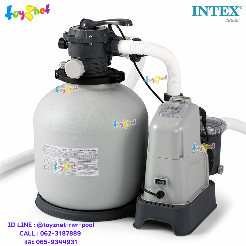 Intex Sand Filter Pump & Saltwater System (E.C.O) 10,000 L/hr no.28680