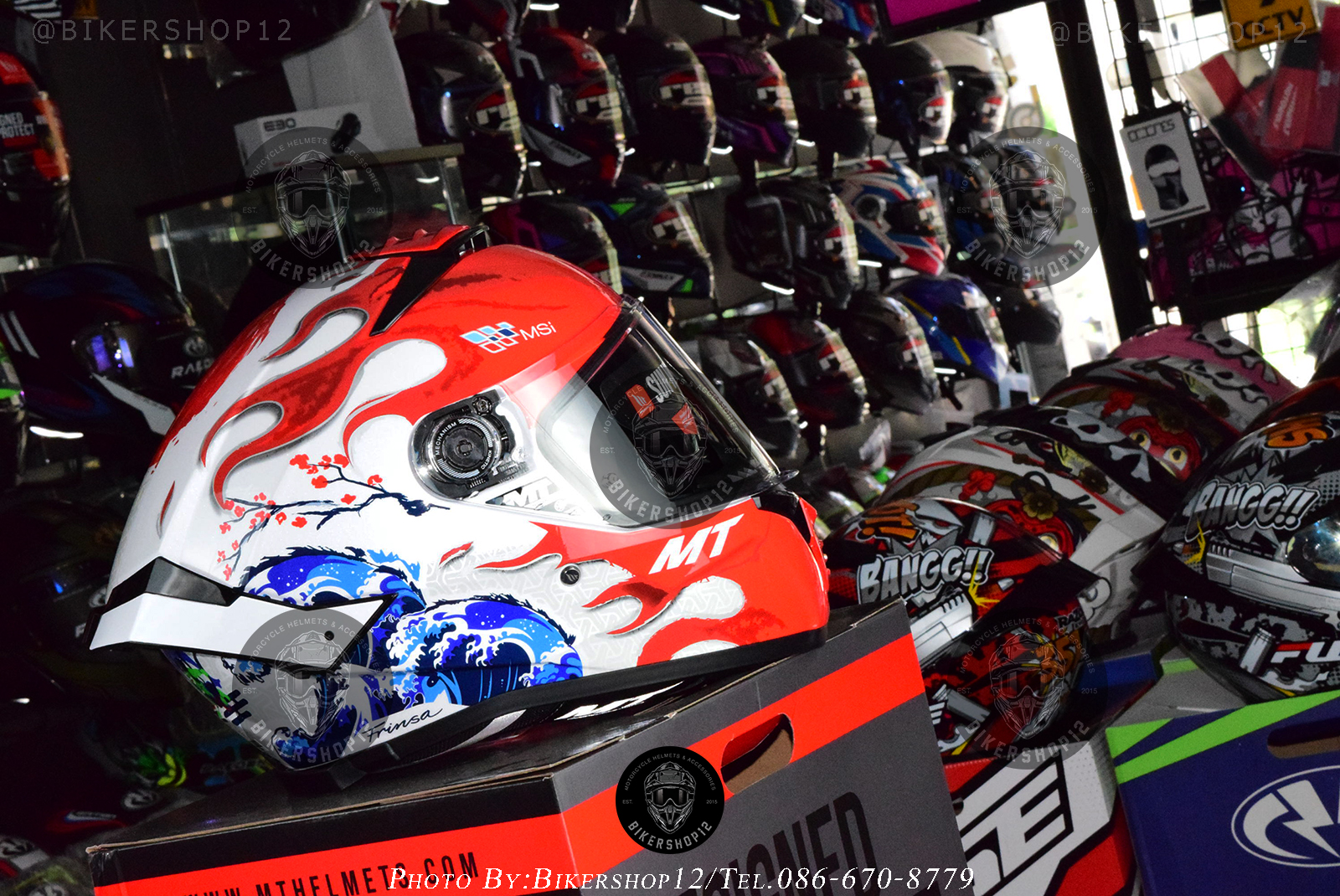 หมวกกันน็อค MT THUNDER 4 SV ลาย Ryusei Yamanaka