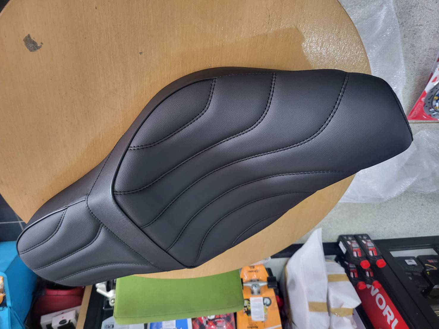 เบาะยาวรีเบล หน่อยวัดด่าน V.7 มี2แบบ ด้ายดำและด้ายแดง ราคา4000