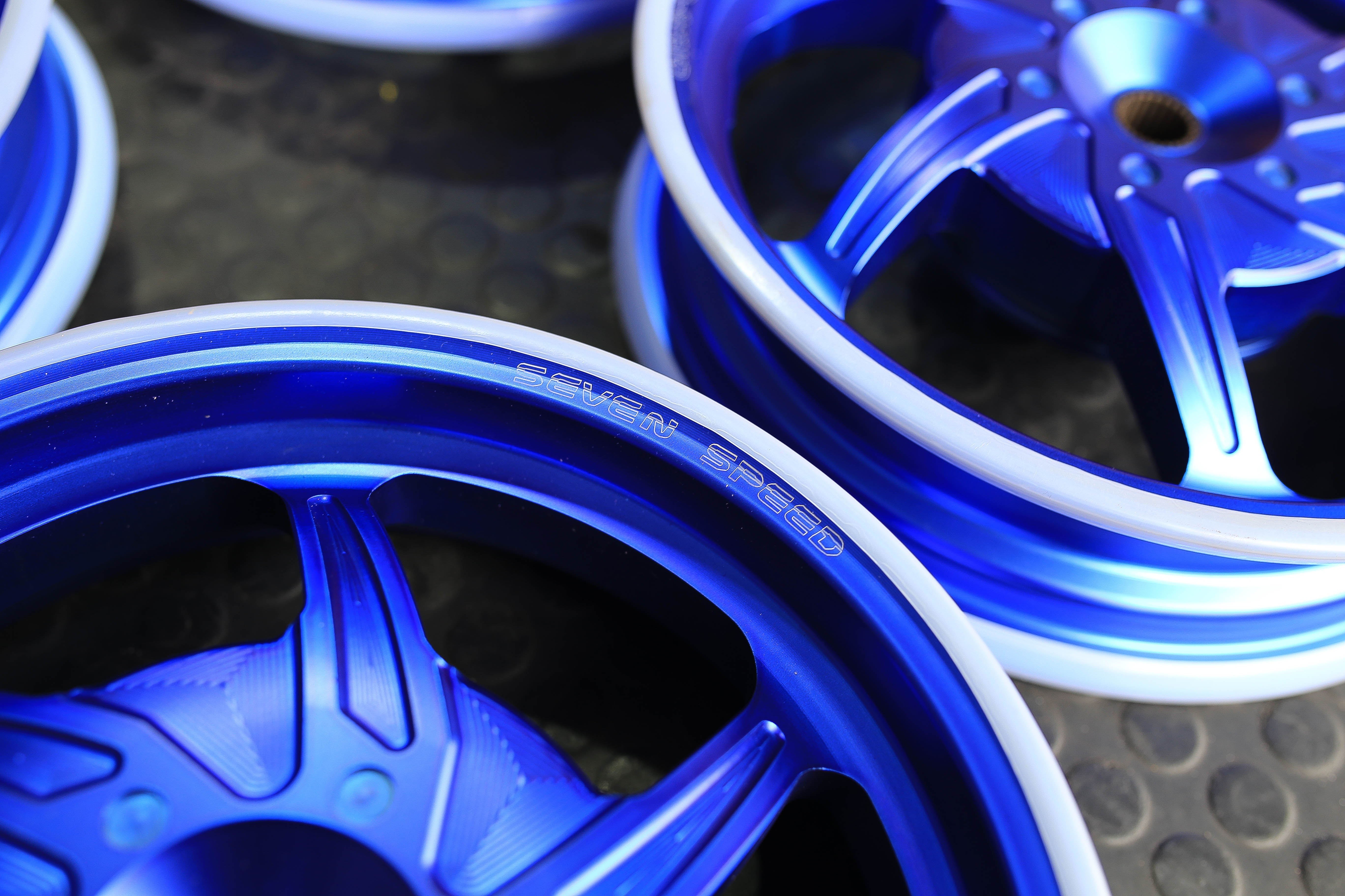 ล้อแม็ก Cnc Seven speed ตรงรุ่น Honda Giorno+