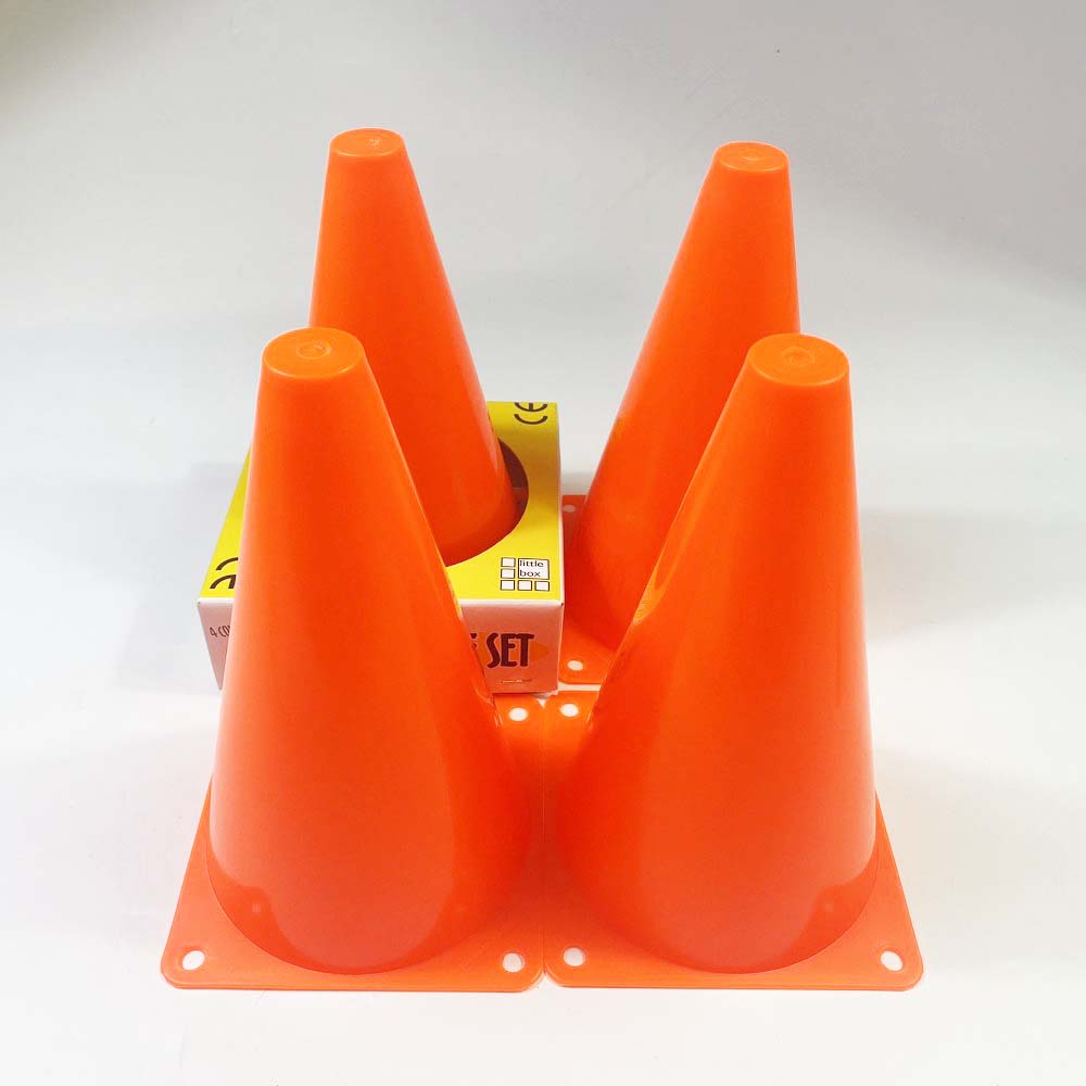 กรวยฝึกซ้อมฟุตบอล บาสเกตบอล วอลเลย์ และกีฬาอื่นๆ ความสูง 20cm