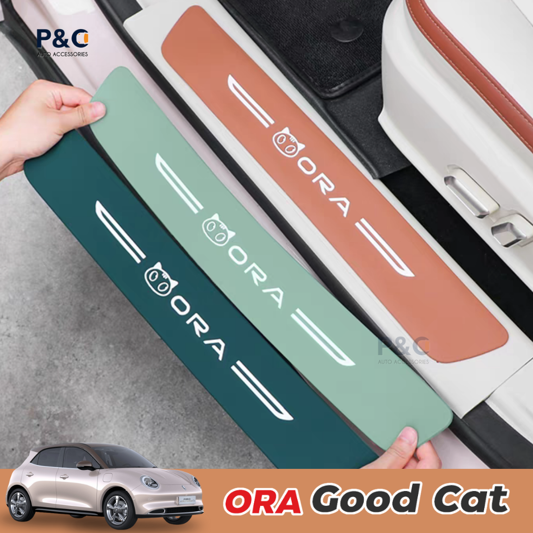 กันรอยชายบันได ORA Good Cat ซิลิโคน กันรอยขอบประตู ชุด 4 ชิ้น