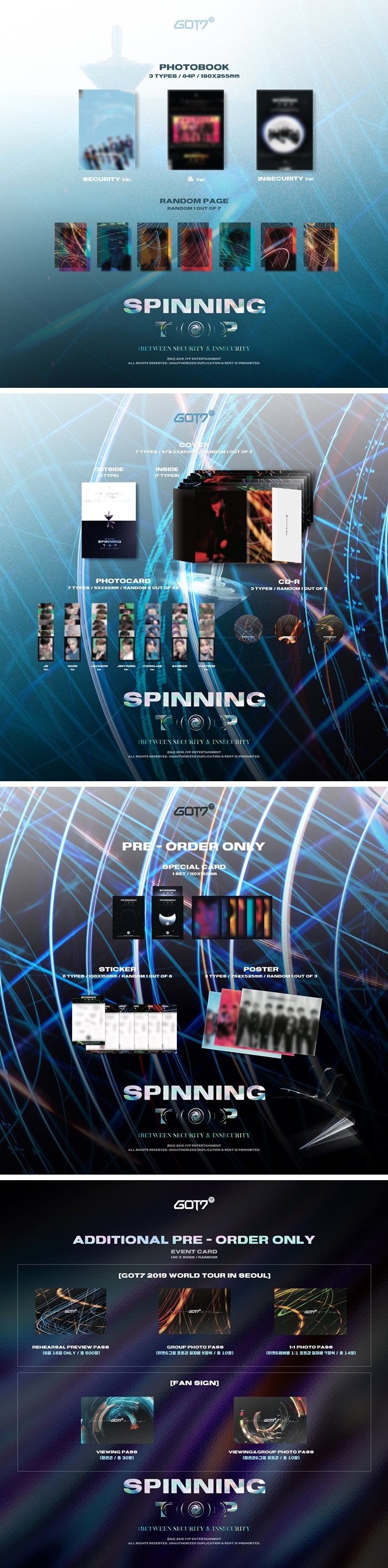 [PRE-ORDER] GOT7 - "SPINNING TOP" Photobook