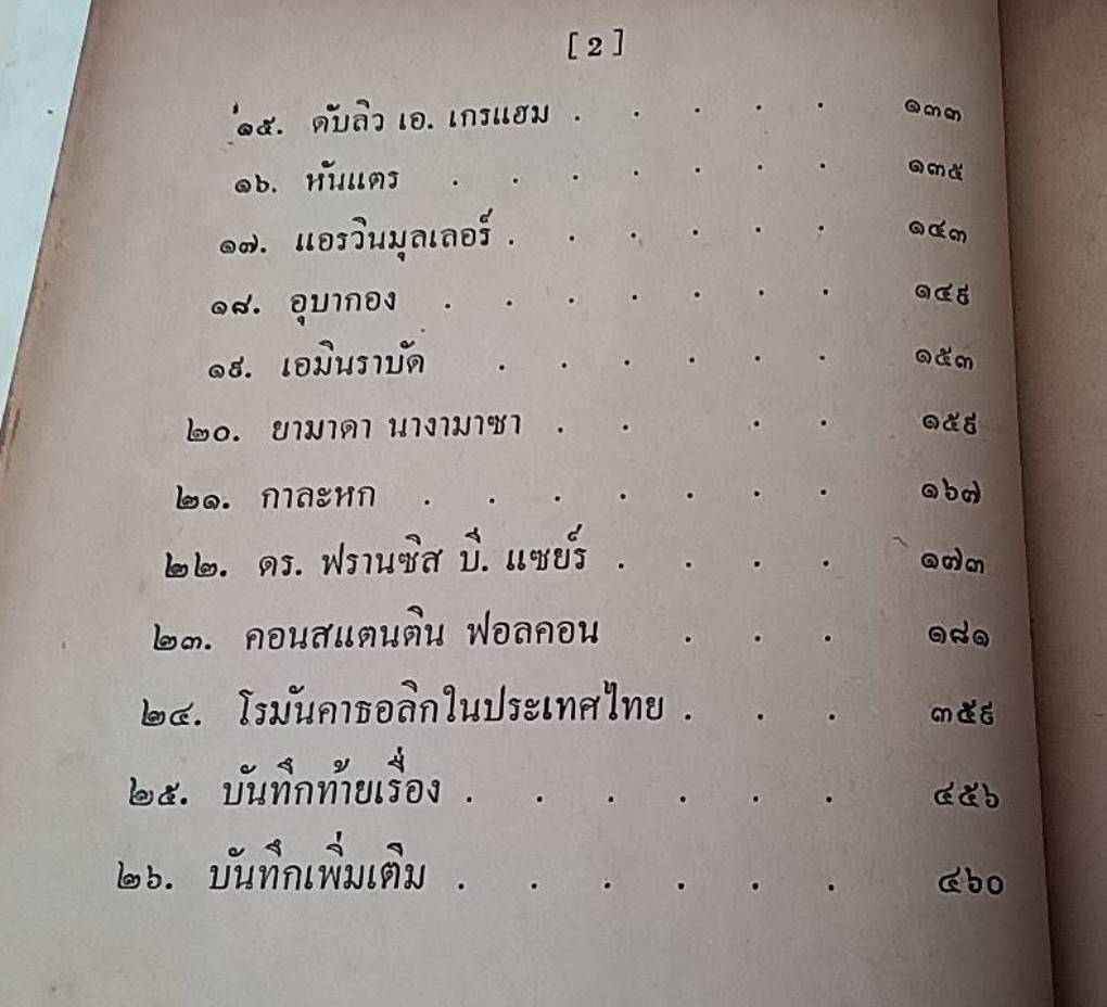 ชาวต่างชาติในประวัติศาสตร์ไทย