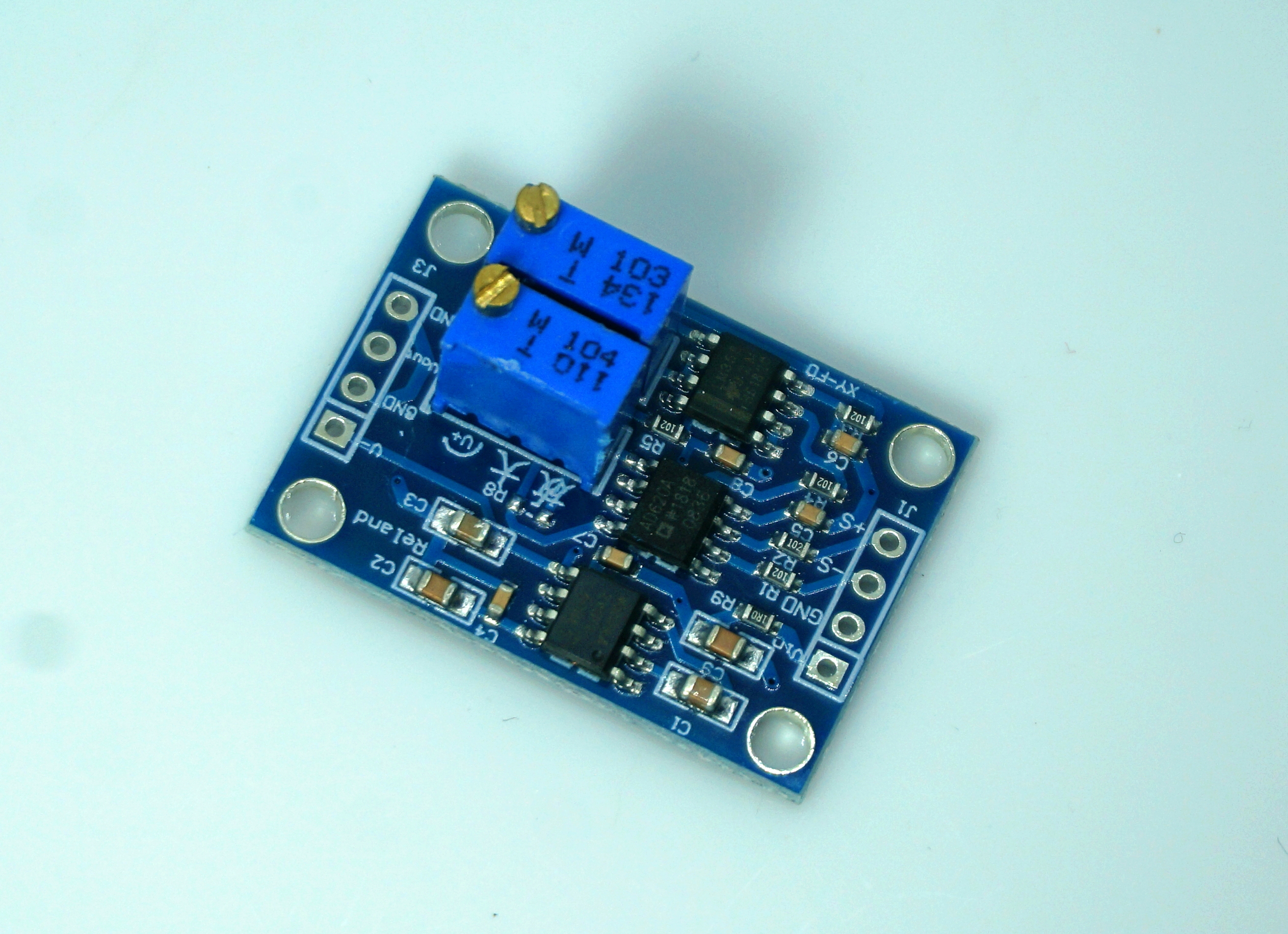 AD620 microvolt amplifier signal module
