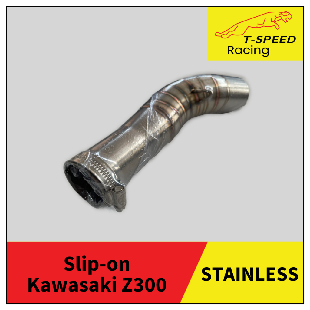 สลิปออน Slip-on Kawasaki Z300 สแตนเลส
