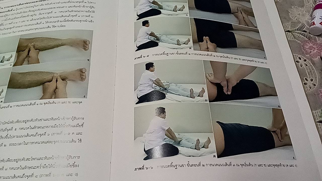 หัตถเวชกรรมแผนไทย (การนวดไทยแบบราชสำนัก) การนวดพื้นฐาน