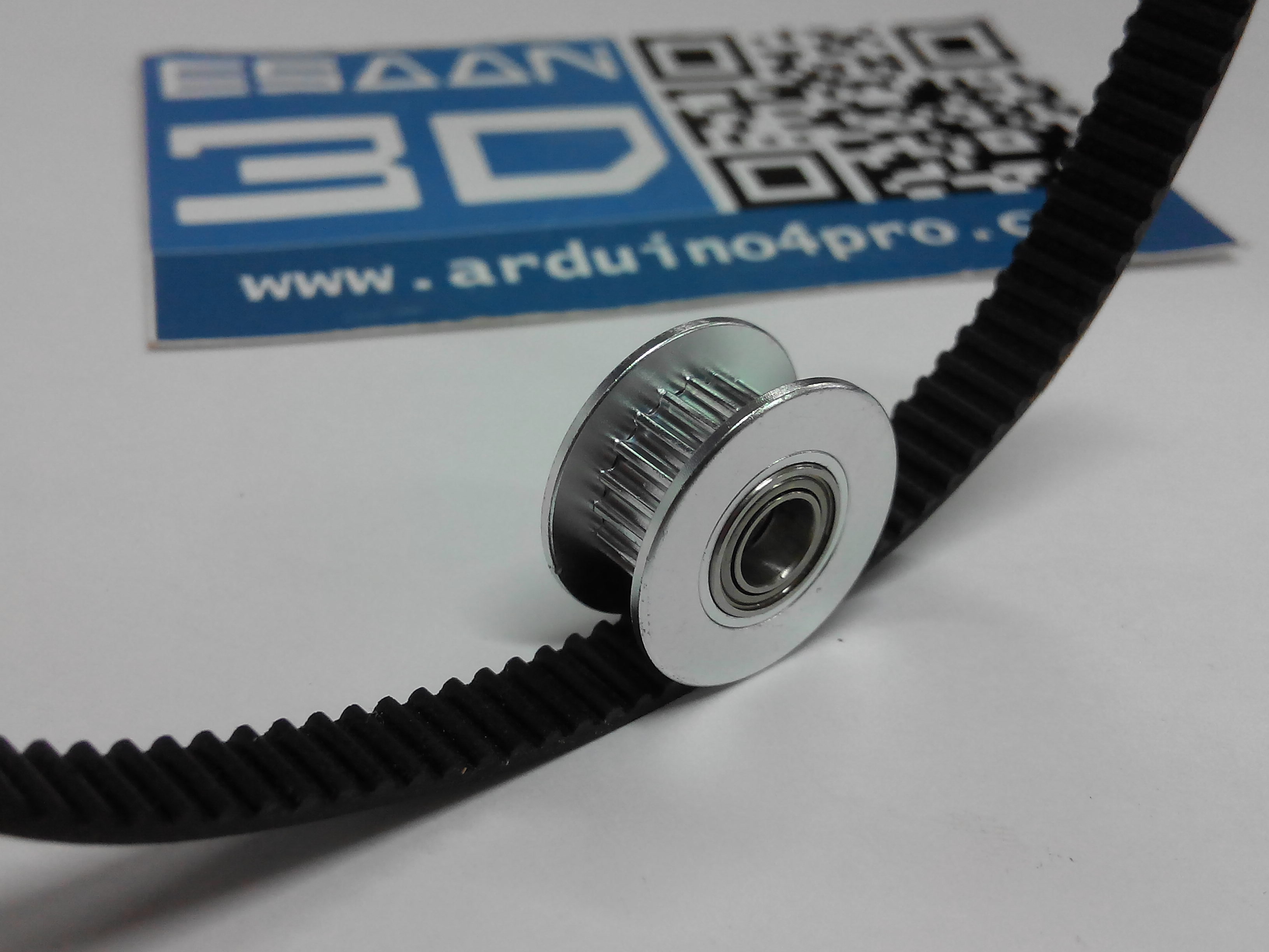 Wheel Pulley 20 teeth for width 6mm belt (ใส่แกน 5mm)