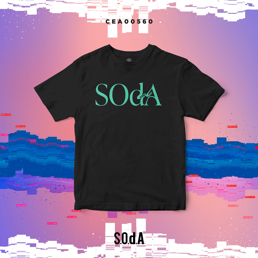 เสื้อยืด พิมพ์ลาย S.O.d.A Retro II รหัส CEA00560 #เสื้อยืด #SOdA #SHOPTER