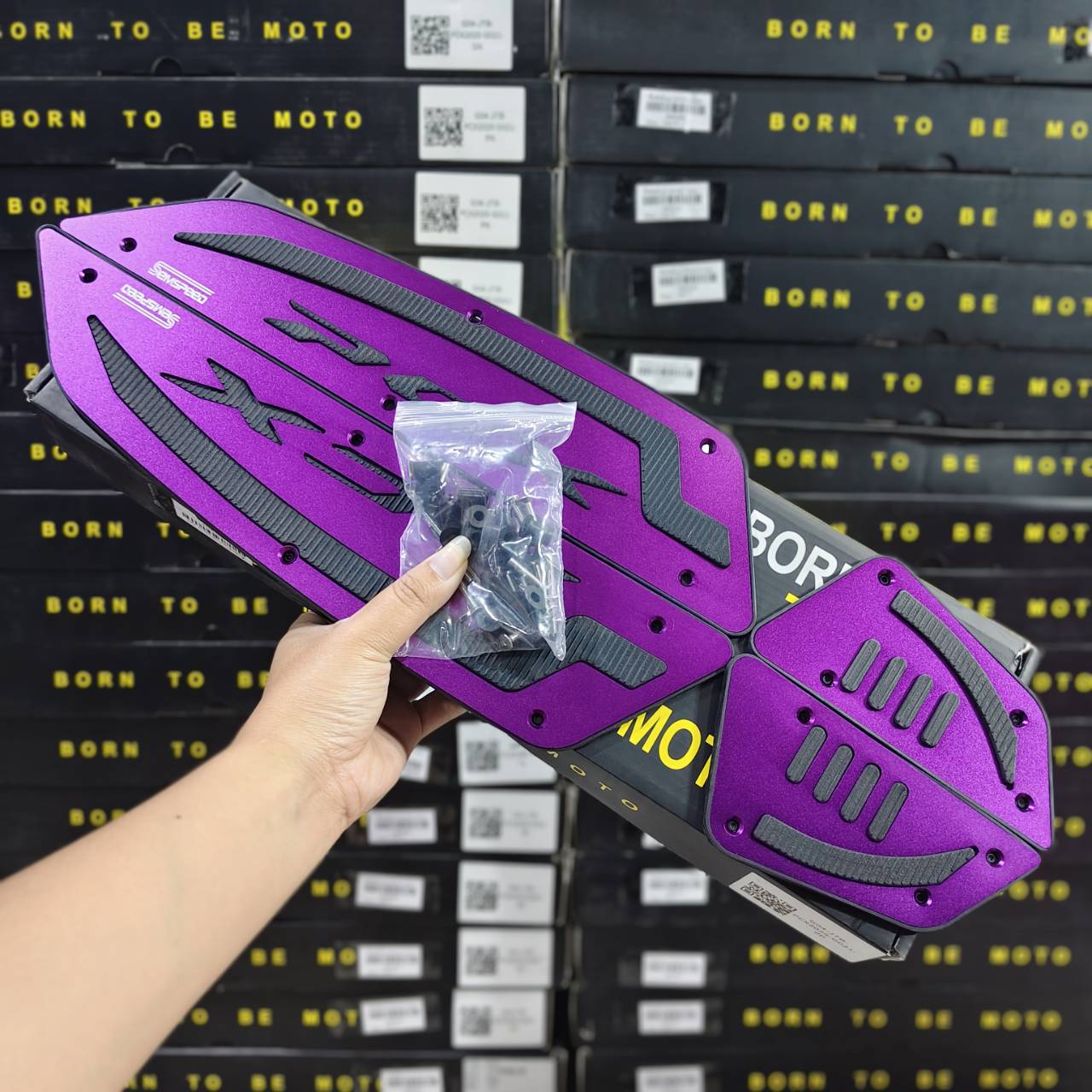 พื้นพักเท้าหน้า Semspeed V.1 PCX160 ปี2025 มีมา 5 สี ราคา 750.- เท่านั้น!!