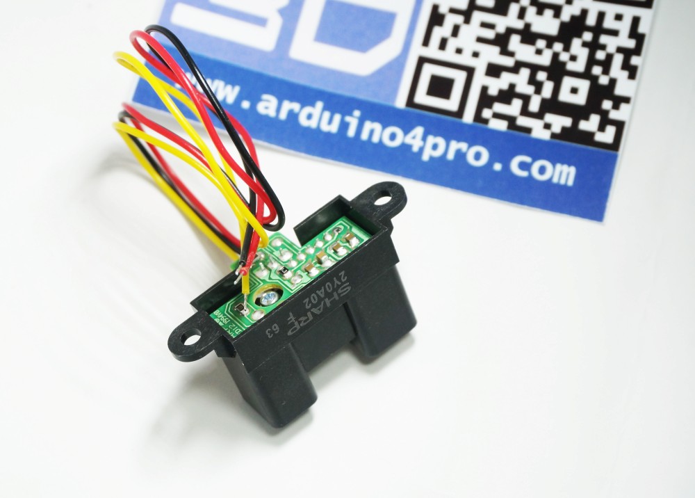 20-150cm Infrared distance sensor รวมสายไฟ