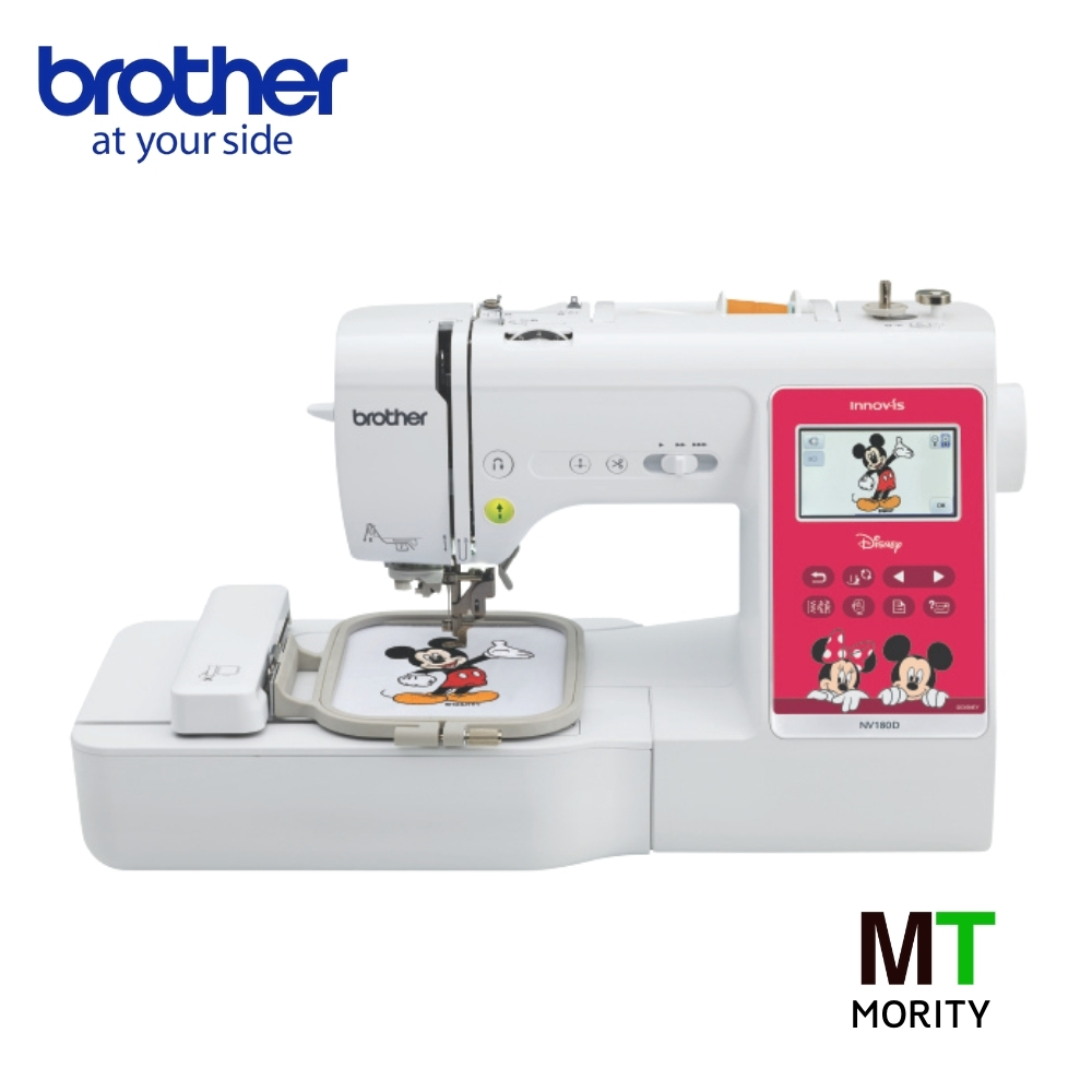 จักรเย็บผ้า BROTHER รุ่น NV180D - จักรเย็บผ้า ปักผ้า ลายมิกกี้-มินนี่