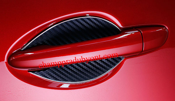ถ้วยรองมือเปิดประตู MAZDA CX-3 ลายเคฟล่า