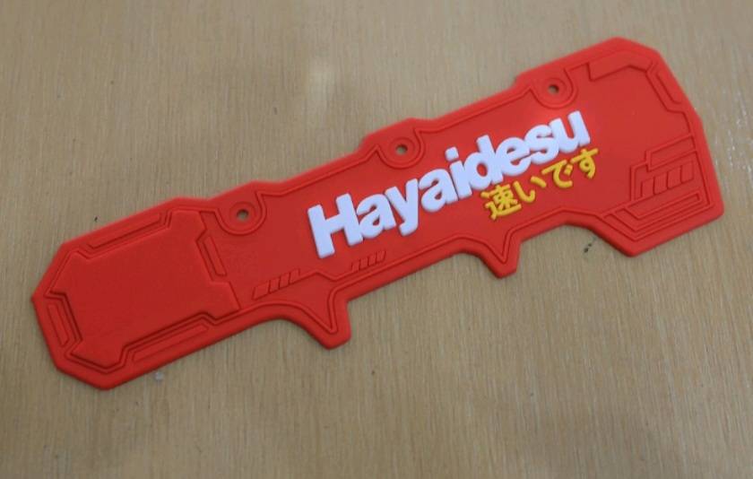 ยางกันโคลนล้อหลัง Pcx160 สีแดง ดำ น้ำเงิน hayaidesu