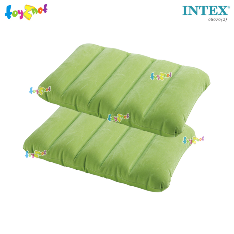 Intex Kidz Pillow Green ( 1 Free 1) no.68676