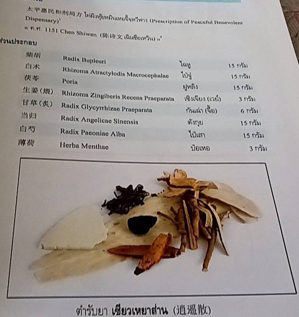 ตำรับยาจีนที่ใช้บ่อยในประเทศไทย ฉบับสมบูรณ์