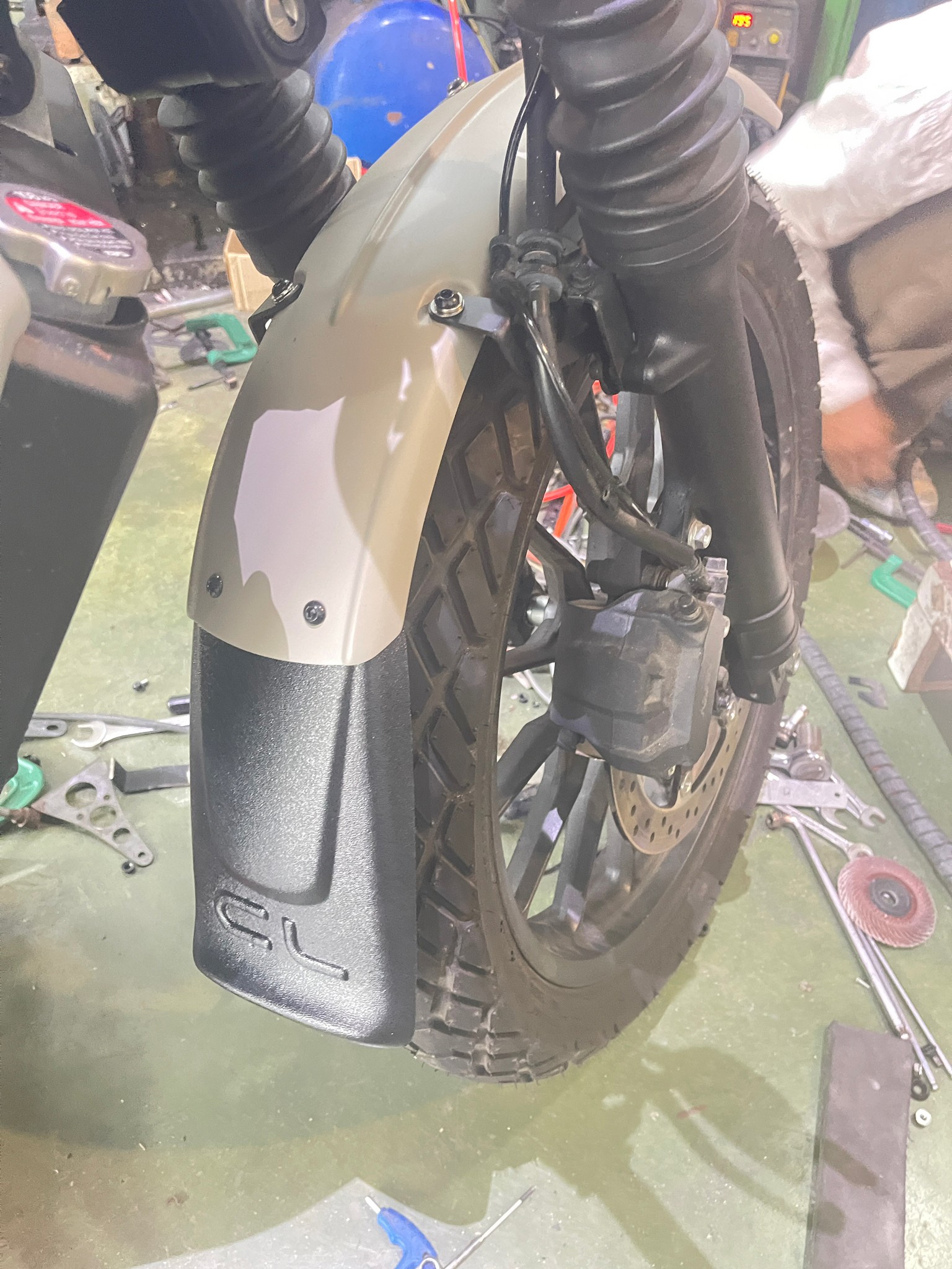 CL300 // CL500 บังโคลนหน้าแต่ง ทรงเรโทร Retro fron fender 2500฿