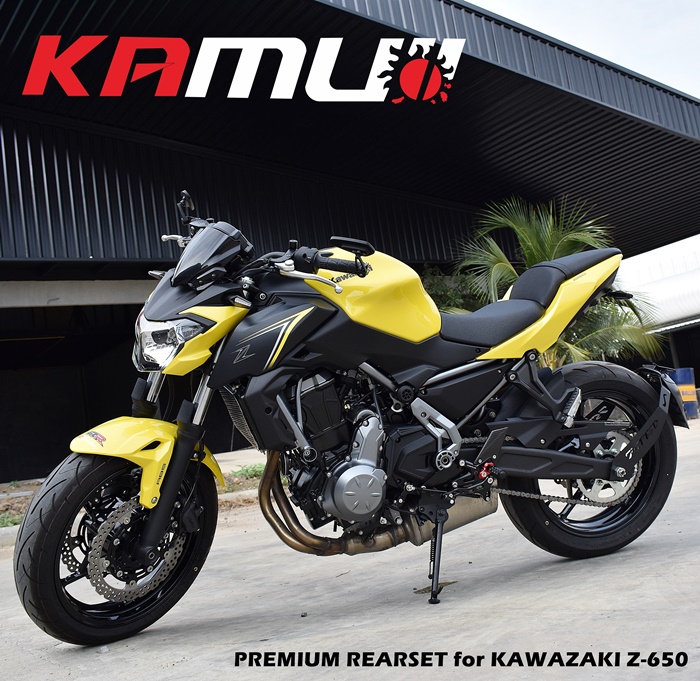 ชุดเกียร์โยงจาก Kamui Z650-NINJA650/2018