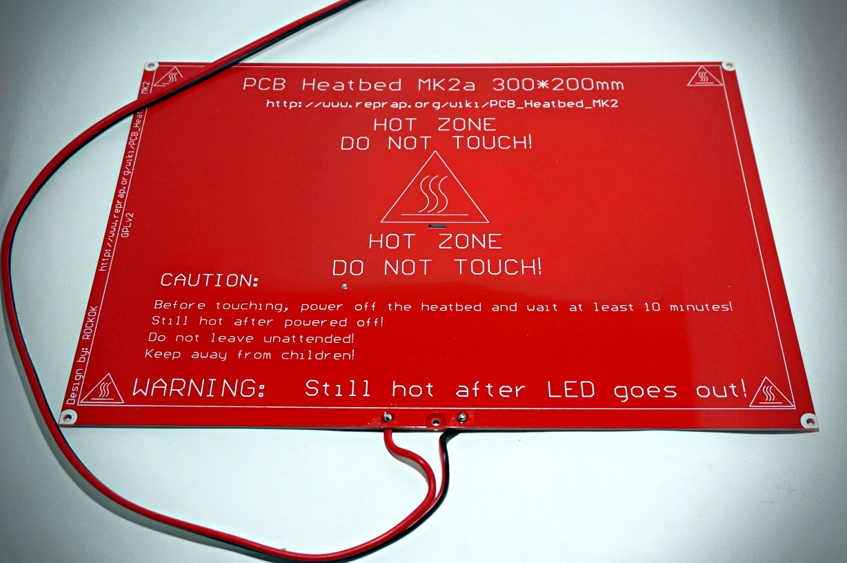 PCB Heatbed MK2A 200 x 300mm