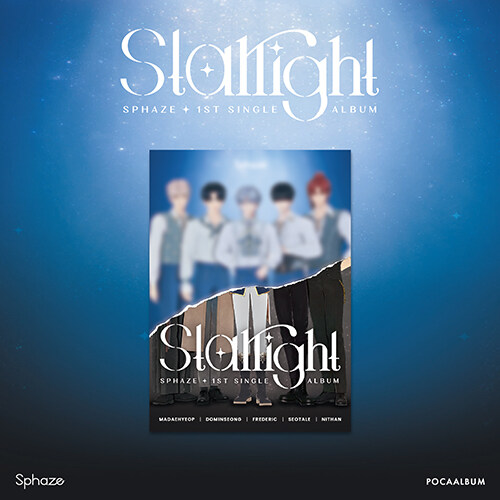 [PRE-ORDER] SPHAZE - 1st Single Album "Starlight" (POCA Album)