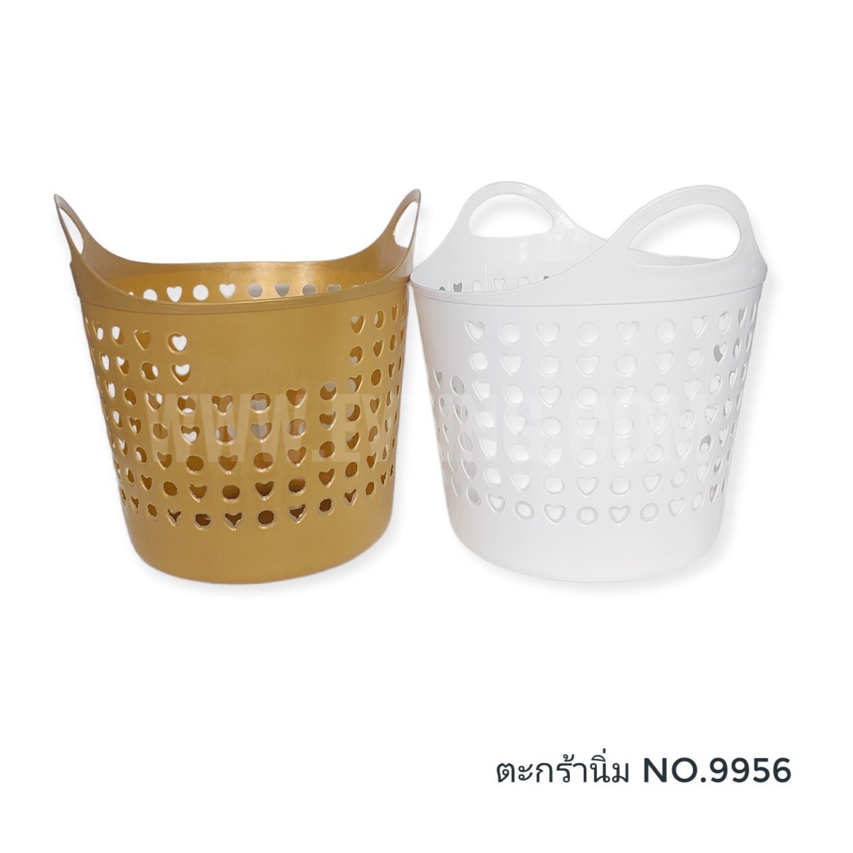 ตะกร้านิ่ม No.9956 (V) สีทอง