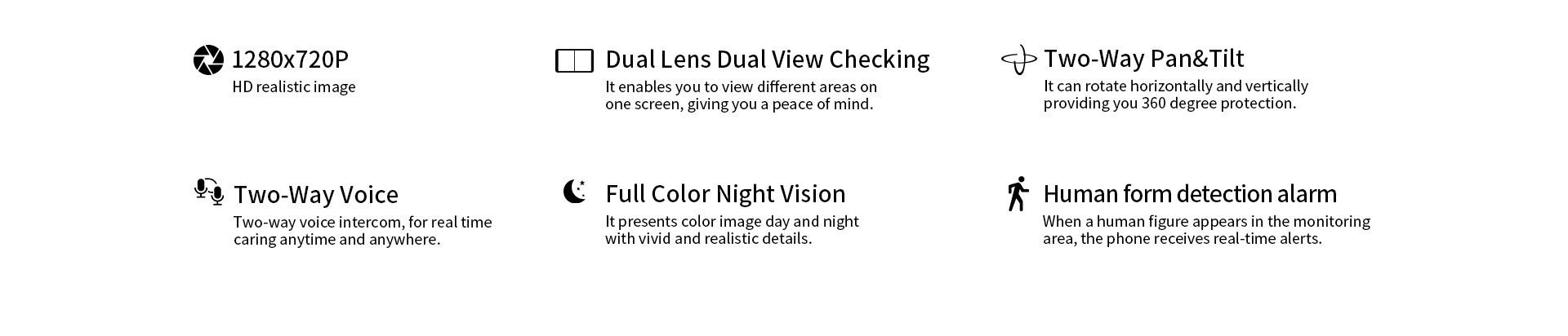 Vstarcam C992DR กล้องวงจรปิดระบบ IP WIFI 2 MP Color Night Vision กล้องเลนส์คู่ มีไมค์และลำโพงในตัว BY BILLIONAIRE SECURETECH C992DR