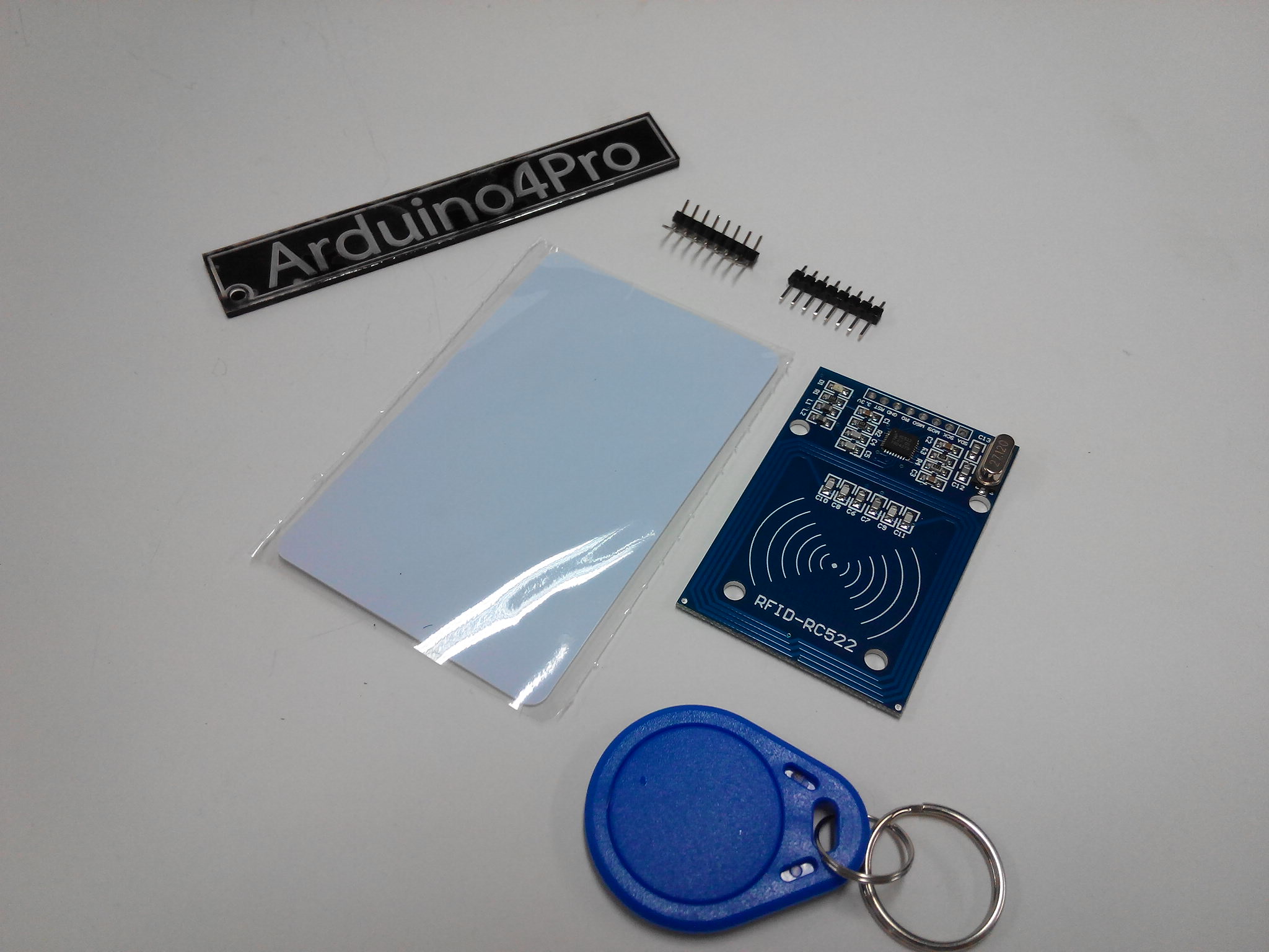 RFID Card Module Kit (RC522) มาพร้อม Tag Card และ พวงกุญแจ Tag