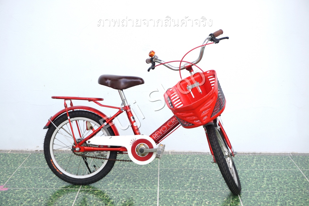 จักรยานเด็กญี่ปุ่น - ล้อ 16 นิ้ว - ไม่มีเกียร์ - สีแดง [จักรยานมือสอง]