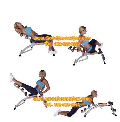เครื่องออกกำลังกาย Wonder Core (Six Pack Care) เครื่องบริหารหน้าท้อง ลดความอ้วน สร้างซิกแพ็ก รุ่นใหม่ล่าสุด