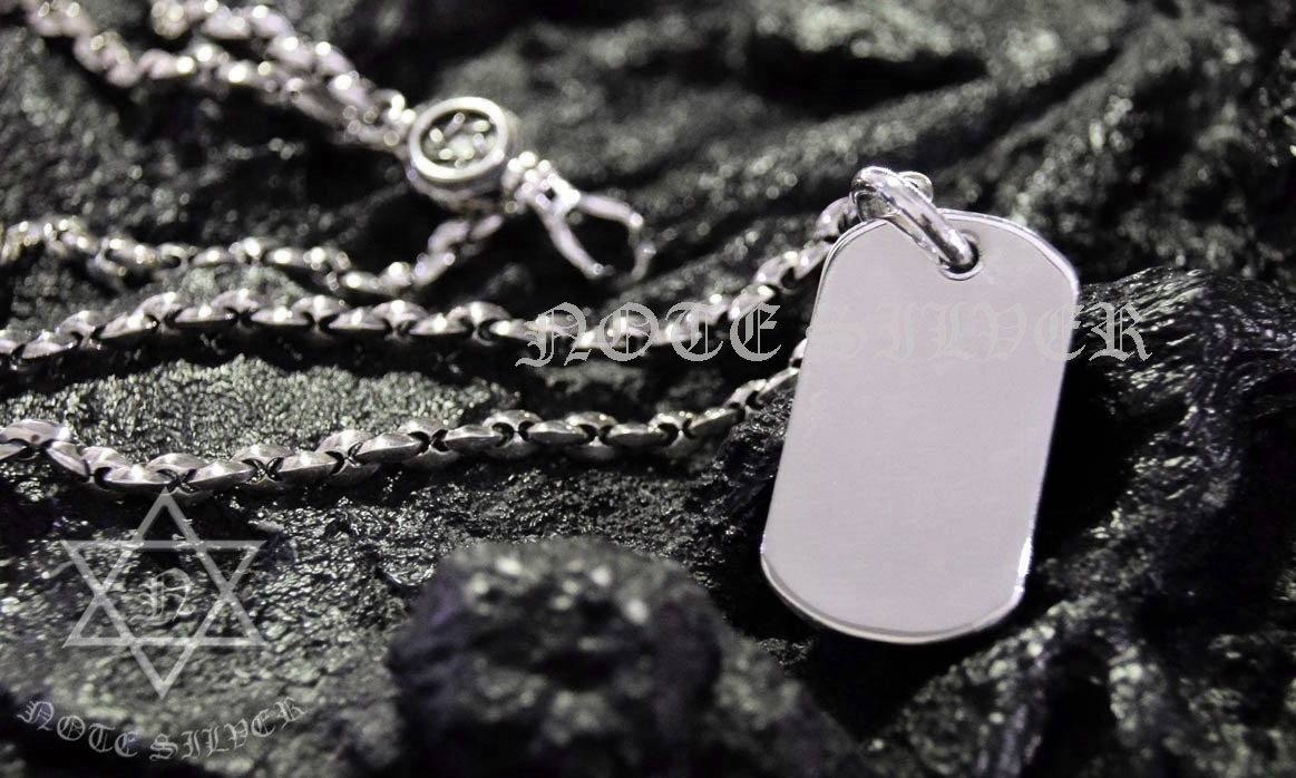 ด็อกแท็ก เงินแท้ Sterling Silver 925 NSDT1671