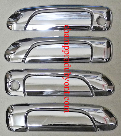 ครอบมือเปิดประตูโครเมี่ยม HONDA CITY 03-04 แบบ 8 ชิ้น